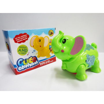 Electric Toy Elephant Plastic Battery Operated Toy (H7944004)